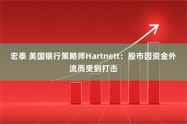 宏泰 美国银行策略师Hartnett：股市因资金外流而受到打击